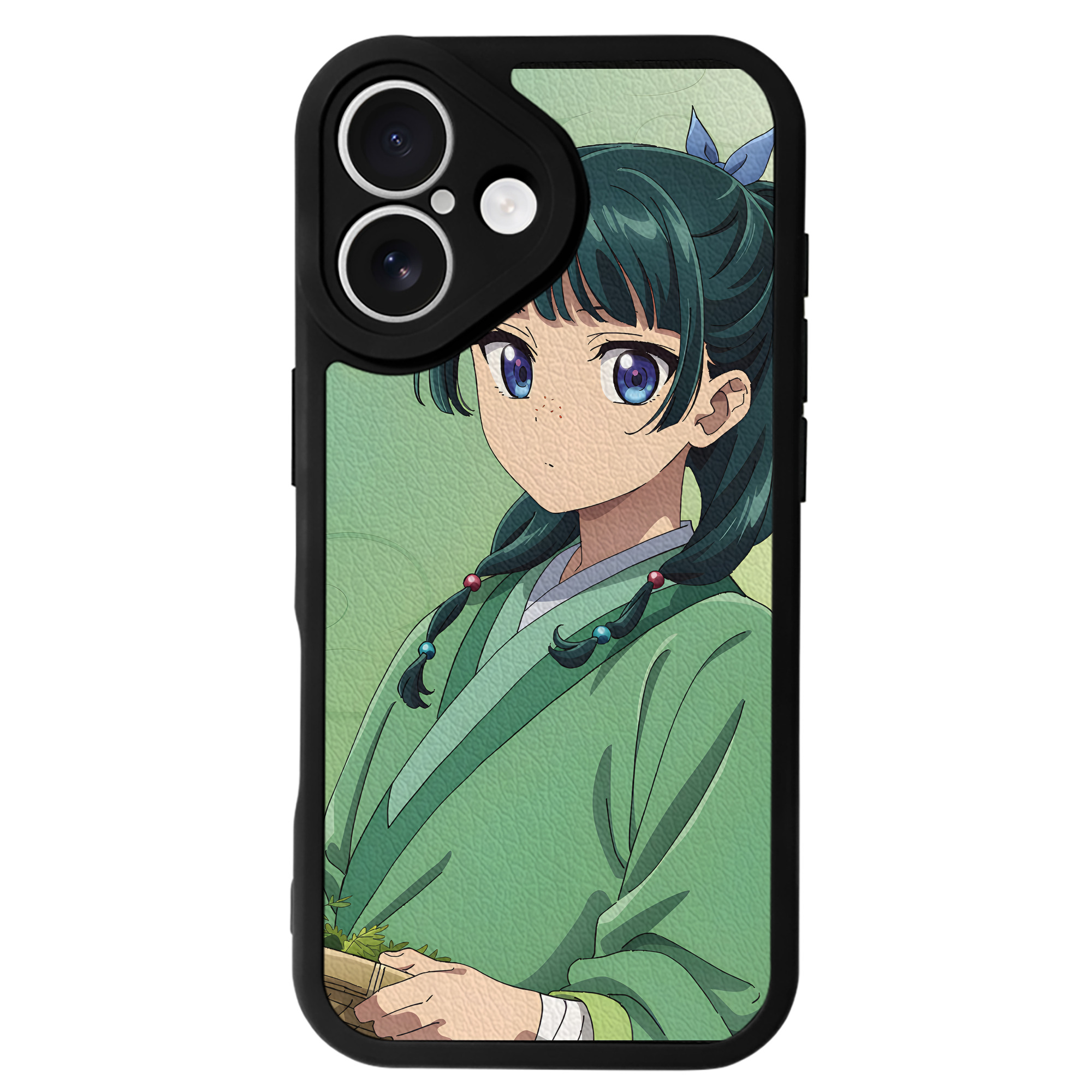 （画像用） 薬屋のひとりごと The Apothecary Diaries 【iPhone 16シリーズ対応】シリコンスマホケース（レザー調） 材質：シリコン